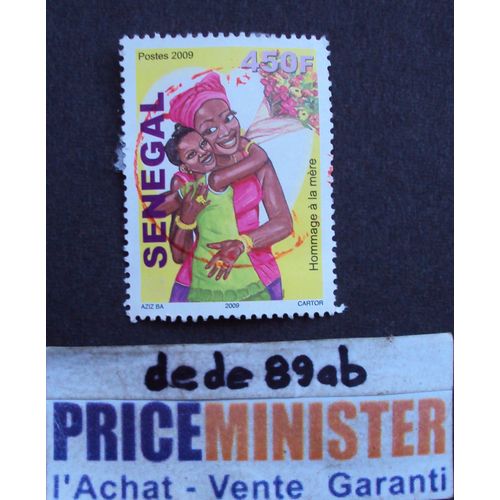 Sénégal..  450 F Hommage À La Mère . Non Oblitéré.