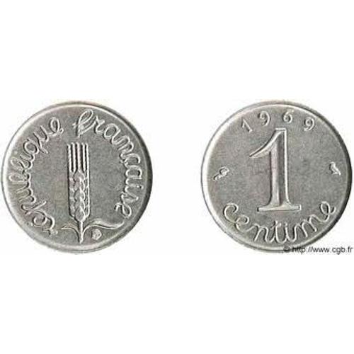 1 Centime De Franc 1969