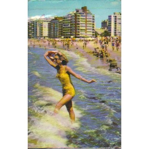 Carte Postale De Montevideo (Uruguay) De 1964, Timbrée