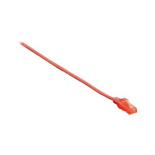 DIGITUS - Cordon de raccordement - RJ-45 (M) pour RJ-45 (M) - 10 m - UTP - CAT 6 - rouge