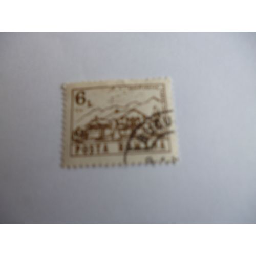 Timbre "Posta Romana 6 L".