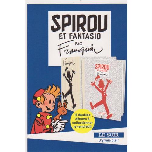 Carte Postale Spirou Et Fantasio Par Franquin
