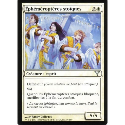 Ephéméroptères Stoïques - Discorde - Vf - Unco