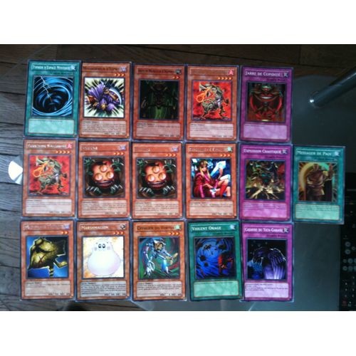 Lot De 16 Cartes Yu-Gi-Oh!