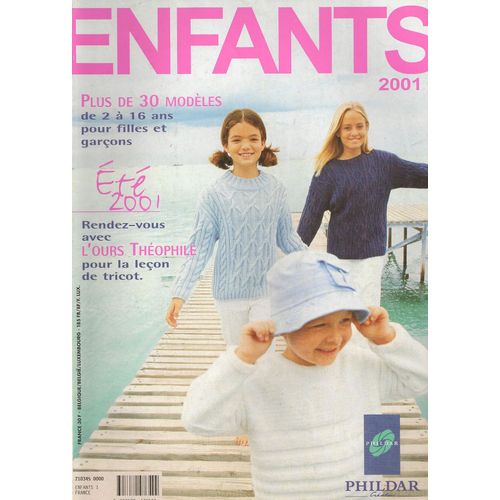 Catalogue Phildar  N° 345 : Enfants