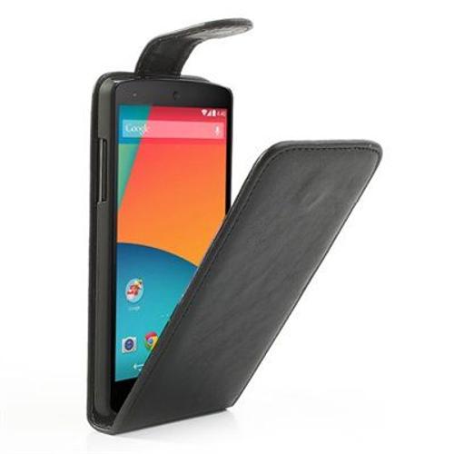 Etui Vertical Noir Lg Nexus 5