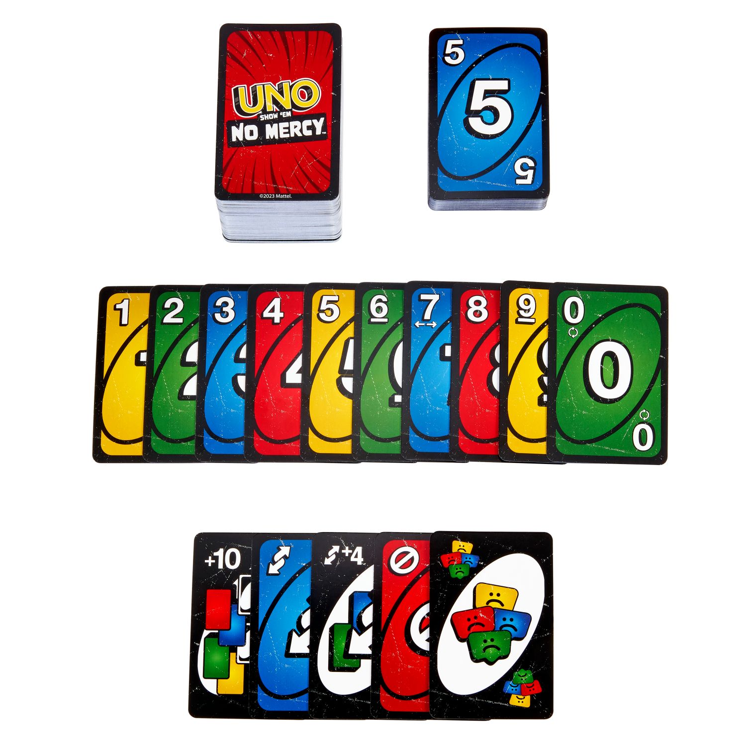 Mattel Games - Uno No Mercy - Jeu De Cartes Famille - 7 Ans Et + - 4