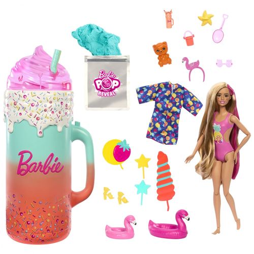Barbie - Coffret Pop Reveal Deluxe - Coffret Poupée Mannequin - 3 Ans Et +