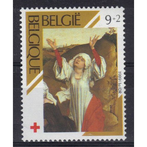 Belgique 1989 : Croix-Rouge Belge : "La Crucifixion Du Christ" De Rogier De La Pasture - Timbre Neuf **
