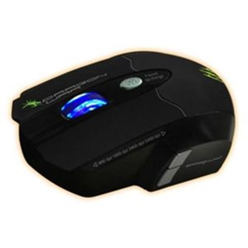 Dragon War Leviathan Gaming Laser Mouse - Souris - pour droitiers - laser - 8 boutons - filaire - USB - noir