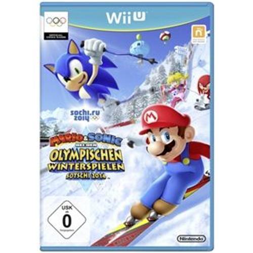 Nintendo Wii U Mario&sonic Jeux Olympiques D Hiver Sotschi 2014