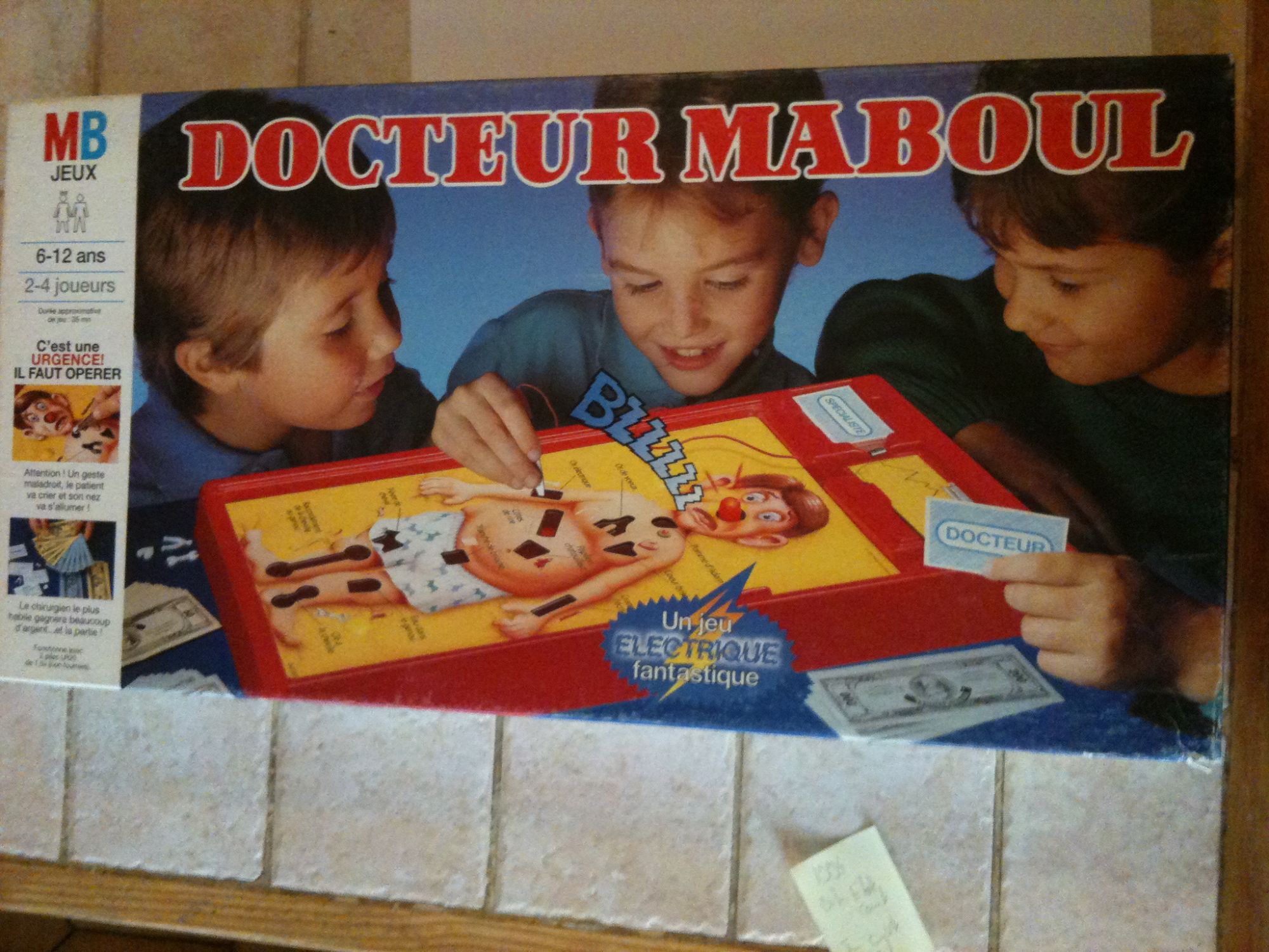 DOCTEUR MABOUL - MB jeux - jeux societe | Rakuten