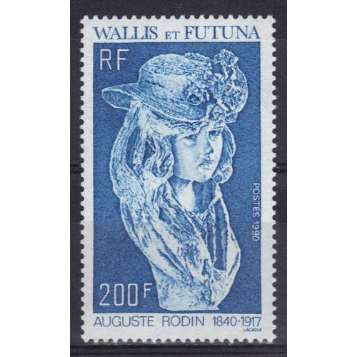Wallis Et Futuna 1990 : Cent Cinquantième Anniversaire D'auguste Rodin (1840-1917) , Sculpteur - Timbre 200 F. Neuf **