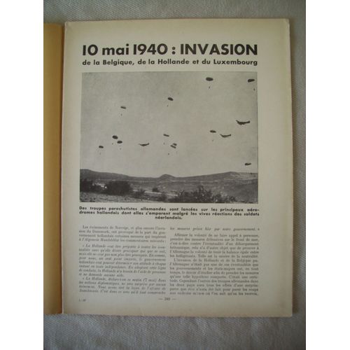 N°19 / Panorama De La Guerre 1935-1945 / Assaut Sur La Belgique ...