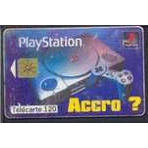 Telecarte "Playstation Accro?"