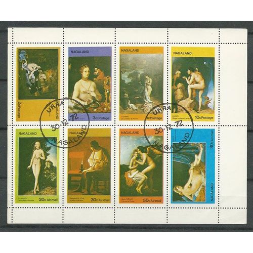 Nagaland Etat De L' Inde - Peintres Connus - 1972.