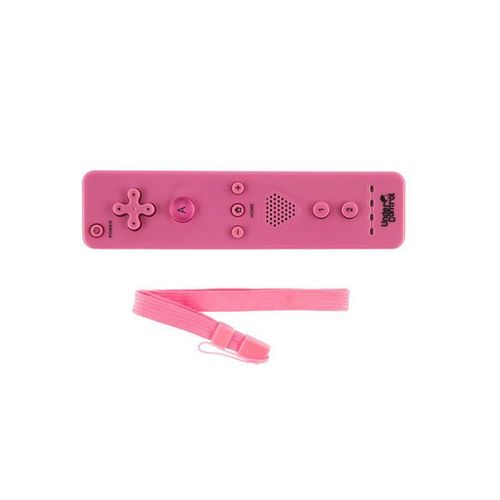 Ii Controller Plus - Rose - Télécommande Wiimote Motion + Intégré - Dragonne Incluse