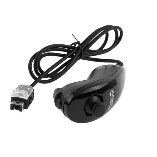 Manette Nunchuk  - Wii/Wii U - Noire