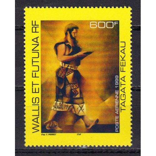 Wallis Et Futuna 1999 Poste Aerienne : Tagata Fekau (Porteur De Kava), D'après Oeuvre De C.Pierret - Timbre 600 F. Neuf ** Cote 15 ¿