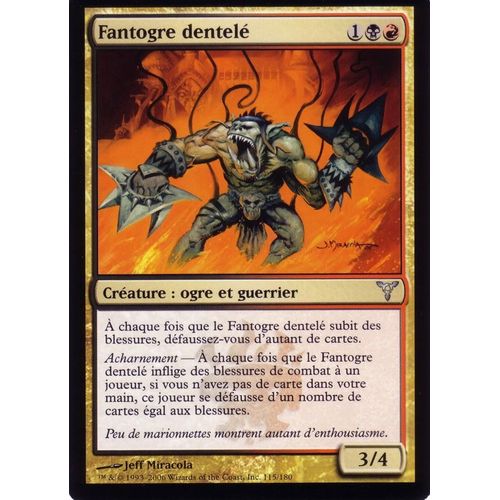 Fantogre Dentelé - Discorde - Vf - Unco