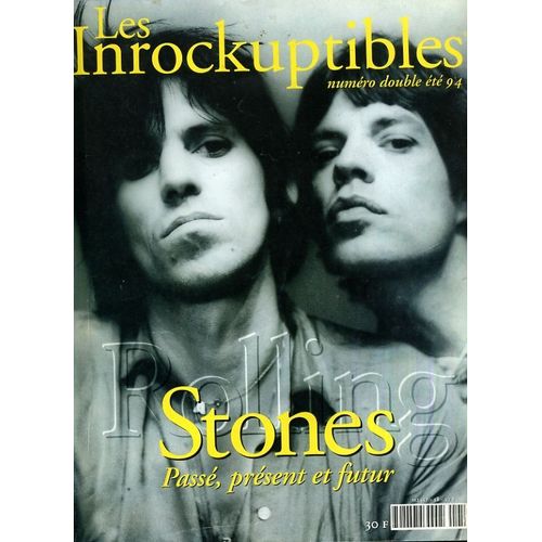 Les Inrockuptibles 58 - Numero Double Été //Rolling Stones - Ben Harper - Les Deschiens - Cedrick Kahn 58