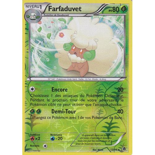 Carte Pokemon - Farfaduvet - 12/98 - Holo Reverse - Pouvoirs Emergents -