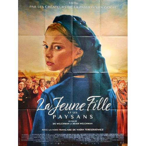 La Jeune Fille Et Les Paysans (The Peasants) - Véritable Affiche De Cinéma Pliée - Format 120x160 Cm - De Dorota Kobiela, Hugh Welchman Avec Kamila Urzedowska, Miroslaw Baka, Sonia Mietielica - 2024