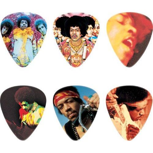 Dunlop Jh-Pt08h Jimi Hendrix Montage Boîte De Médiators
