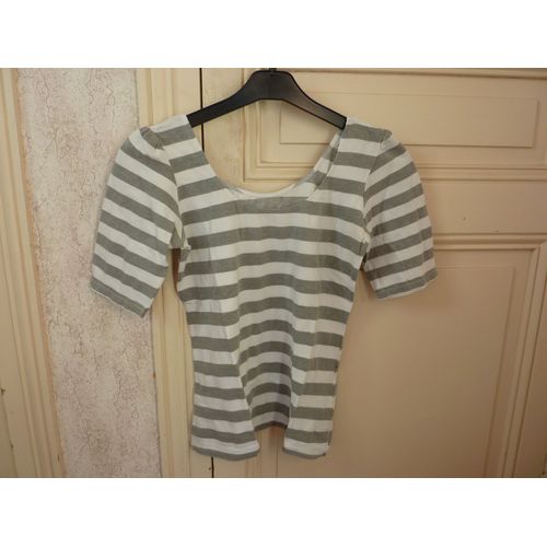 T-Shirt Jennyfer Rayé