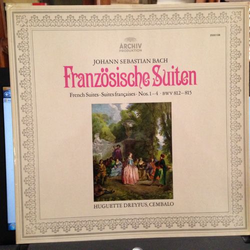 Johann Sebastian Bach (Jean Sebastien): Suites Françaises  - Französische Suiten- N° 1-4 Bwv 812-815