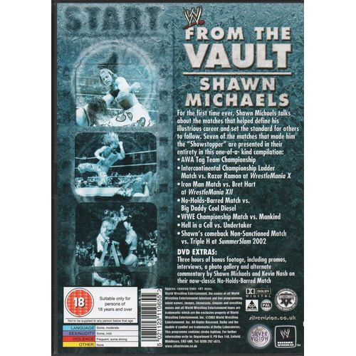 Wwe - Shawn  Michaels - From The Vault