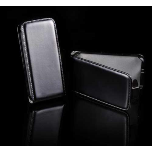 Etui Flip Case Housse Verticale Pochette A Rabat Coque Clapet En Simili Cuir Noir Pour Samsung Gt-S7710 Galaxy Xcover 2