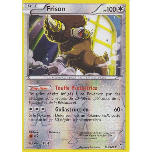 Carte Pokemon - Frison - 110/124 - Reverse - 100pv - Dragons Exaltes -