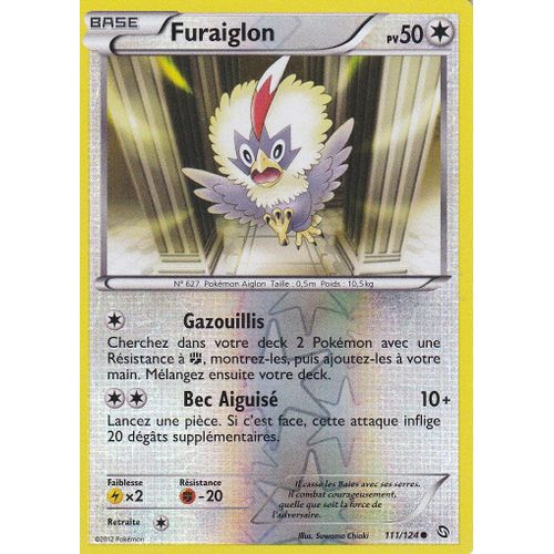 Carte Pokemon - Furaiglon - 111/124 - Reverse - Dragons Exaltes -