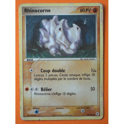 Rhinocorne 70 - 101 Ex Legendes Oubliees  Ordinaire  60 Pv Vf