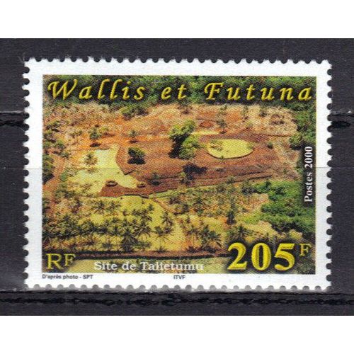 Wallis Et Futuna 2000 : Site De Talietumu - Timbre 205 F. Neuf ** Cote 5,30 