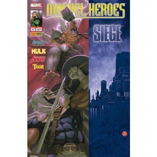 Marvel Heroes N° 36 : " Carpe Diem " ( Siege ) - Avengers : The Initiative / Hulk / The Mighty Avengers / Thor