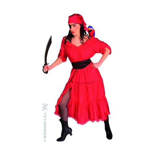 Costume De Femme De Pirate Rouge Taille : L