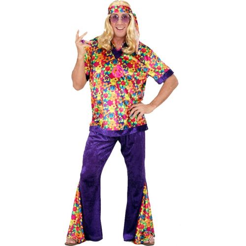 Costume D'homme Hippie En Velours À Poids Taille : M