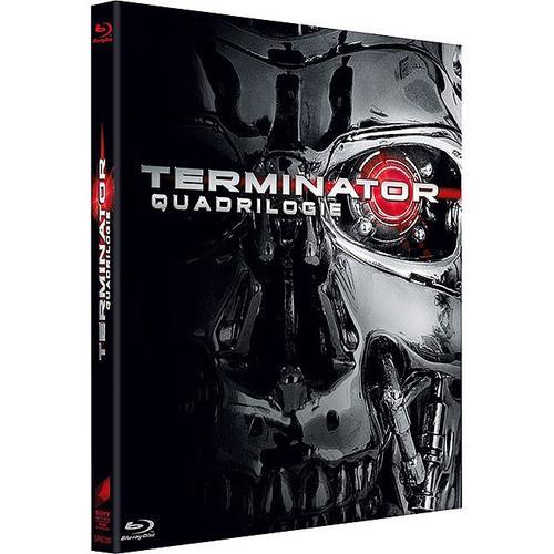 Terminator - L'intégrale : Terminator + Terminator 2 + Terminator 3 : Le Soulèvement Des Machines + Terminator Renaissance - Édition Limitée Exclusive Amazon.Fr - Blu-Ray