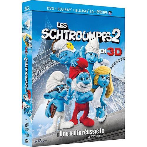 Les Schtroumpfs 2 - Combo Blu-Ray 3d + Blu-Ray + Dvd