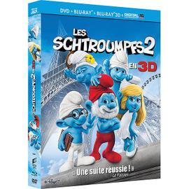 Blu-Ray 3D Les schtroumpfs - Promos Soldes Hiver 2024