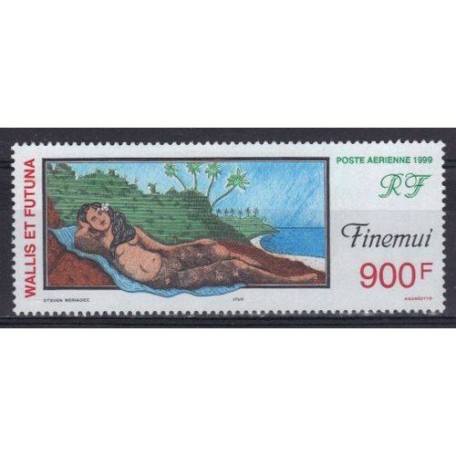 Wallis Et Futuna 1999 Poste Aerienne : "Finemui" : Sirène Allongée - Timbre 900 F. Neuf ** Cote 23,80 ¿