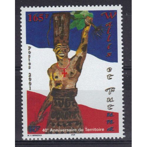 Wallis Et Futuna 2001 : 40è Anniversaire Du Territoire - Timbre 165 F. Neuf **