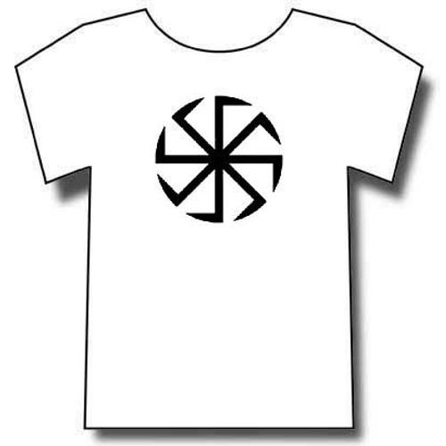 T-Shirt Roue Solaire Celtique.