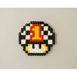 Figurine Champi Toad Super Mario Nintendo / Hama