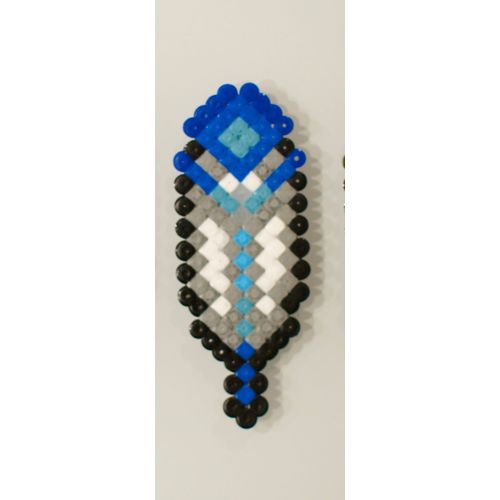 Figurine Plume Super Mario Nintendo / Bleue / Hama
