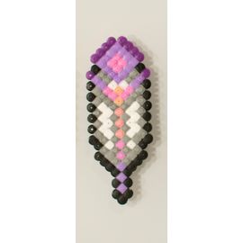 Figurine Plume Super Mario Nintendo / Violette / Hama