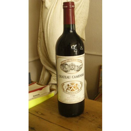 Château Camensac - 1988 - Grand Cru Classé 1855 - Cinq Bouteilles.