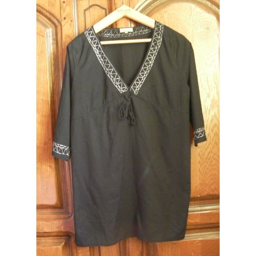 Tunique Noire In Extenso - Taille 42/44